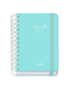 Agenda DOHE SERENITY WIRE´O Vert A6 120 x 170 mm 2025-2026 (20 Unités) 2