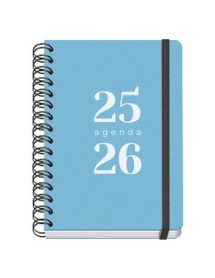 Agenda DOHE GRAMMAR Bleu A5 150 x 210 mm 2025-2026 (20 Unités) 2