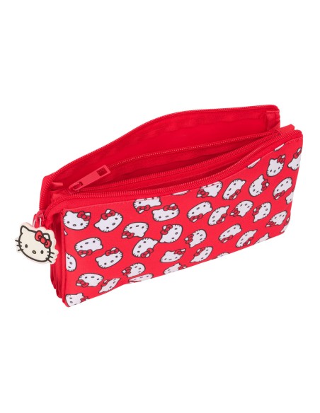 Fourre-tout Hello Kitty Iconic Blanc Rouge 22 x 12 x 3 cm
