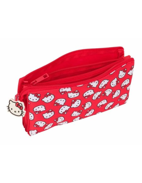 Fourre-tout Hello Kitty Iconic Blanc Rouge 22 x 12 x 3 cm