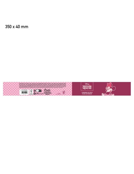 Cahier Minnie Mouse Rose 16 x 24 x 3,5 cm
