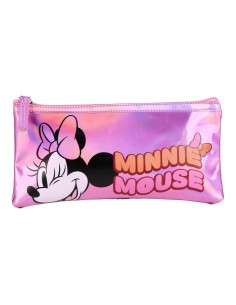 Trousse d'écolier Minnie Mouse Rose 22,5 x 11,5 x 1,5 cm