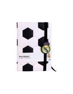 Cahier Real Madrid C.F. Blanc 15 x 21 x 2 cm