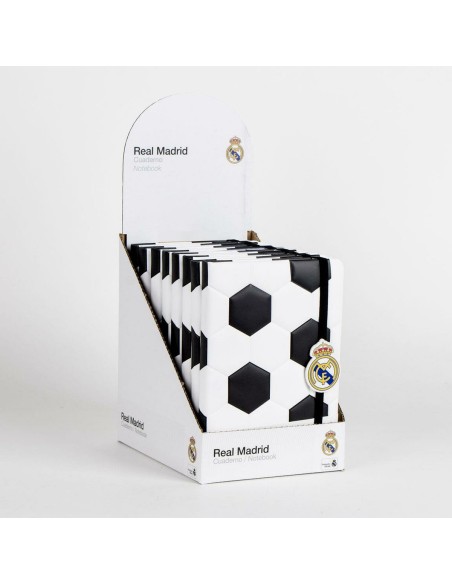 Cahier Real Madrid C.F. Blanc 15 x 21 x 2 cm