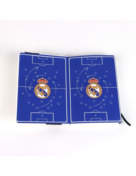 Cahier Real Madrid C.F. Blanc 15 x 21 x 2 cm