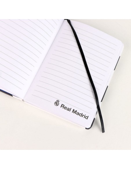 Cahier Real Madrid C.F. Blanc 15 x 21 x 2 cm