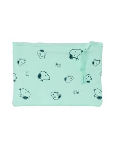 Trousse d'écolier Snoopy Groovy Vert 23 x 16 x 3 cm 2
