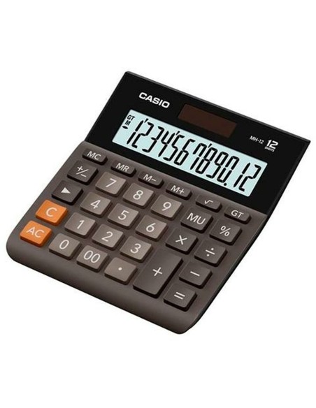 Calculatrice Casio MH-12B Noir 13,6 x 12,7 x 2,7 cm (10 Unités)