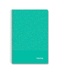 Cahier Imprex Vert Din A4 80 Volets (4 Unités) 2