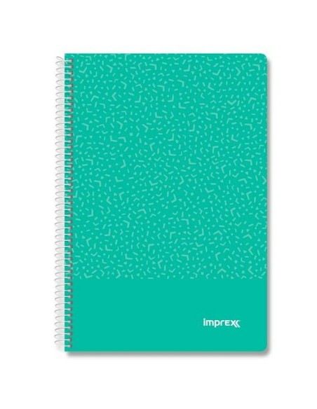 Cahier Imprex Vert Din A4 80 Volets (4 Unités)