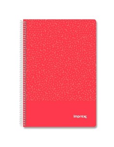 Cahier Imprex Rouge Din A4 80 Volets (4 Unités) 2