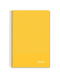 Cahier Imprex Jaune Din A4 80 Volets (4 Unités) 2
