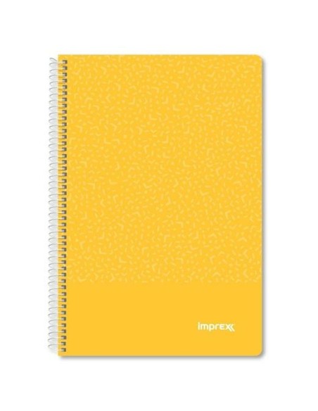 Cahier Imprex Jaune Din A4 80 Volets (4 Unités)