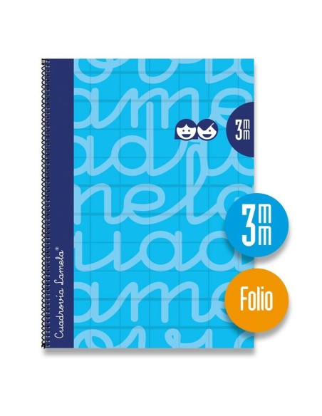 Lot de cahiers Lamela Bleu Din A4 80 Volets 21,5 x 31,5 cm 5 Pièces (4 Unités)