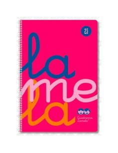 Cahier à Spirale Lamela Rose Din A4 80 Volets (5 Unités) 2
