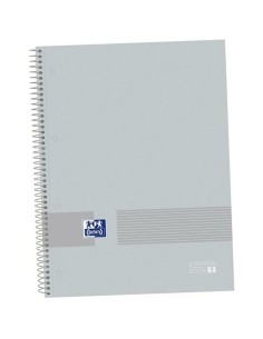 Lot de cahiers Oxford &YOU EUROPEANBOOK Gris A4+ 80 Volets 5 Pièces (25 Unités) 2