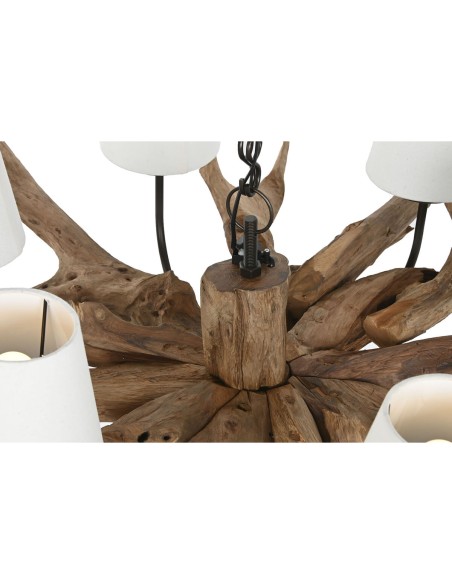Suspension Home ESPRIT Fer bois de teck 130 X 130 X 35 cm