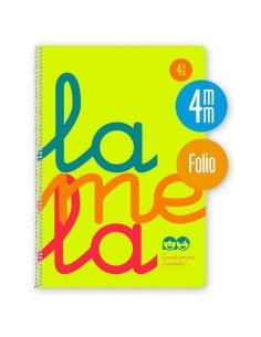 Cahier à Spirale Lamela Jaune Din A4 80 Volets (5 Unités) 2