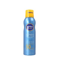 Spray Protecteur Solaire Nivea Sun Protege&Refresca Bruma Solar Invisible Spf50 Spf 50 200 ml