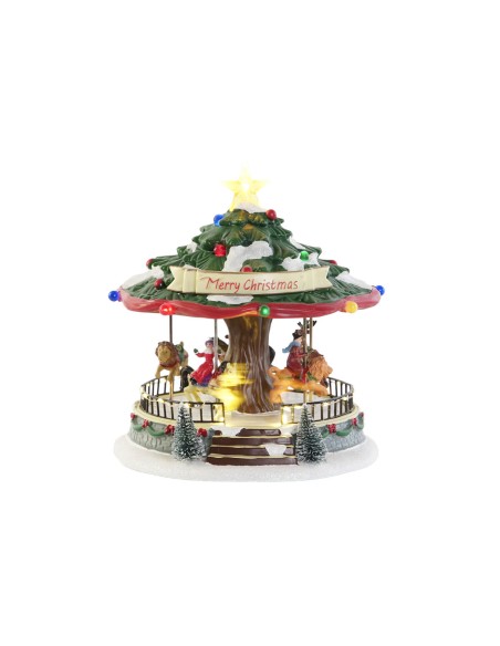 Décorations de Noël DKD Home Decor Multicouleur 25 x 24,5 x 26 cm