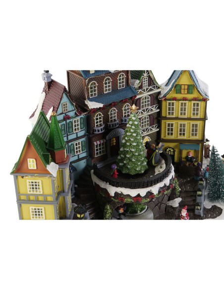 Décorations de Noël DKD Home Decor Multicouleur Musical 40 x 26 x 32,5 cm