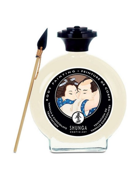 Peinture corporelle Shunga SH-7001 Vanille Chocolat (100 ml)