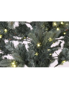 Sapin de Noël Home ESPRIT Vert Métal Polyéthylène 125 x 125 x 210 cm 2