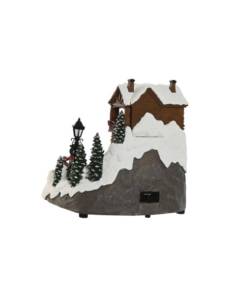 Décorations de Noël Home ESPRIT Multicouleur Musical 24 X 23,5 X 25 cm