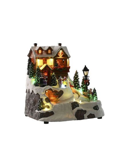 Décorations de Noël Home ESPRIT Multicouleur Musical 24 X 23,5 X 25 cm