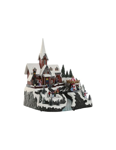 Décorations de Noël Home ESPRIT Multicouleur Musical 33 X 31 X 38 cm