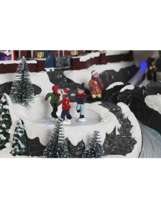 Décorations de Noël Home ESPRIT Multicouleur Musical 33 X 31 X 38 cm 2