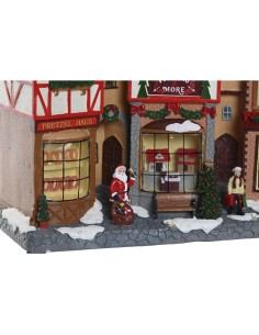 Décorations de Noël Home ESPRIT Multicouleur Musical 34 X 15 X 32 cm 2