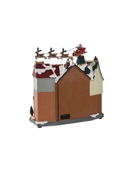 Décorations de Noël Home ESPRIT Multicouleur Musical 34 X 15 X 32 cm