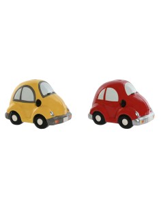 Tirelire Home ESPRIT Dolomite Voiture 15 X 9 X 10,5 cm (2 Unités)