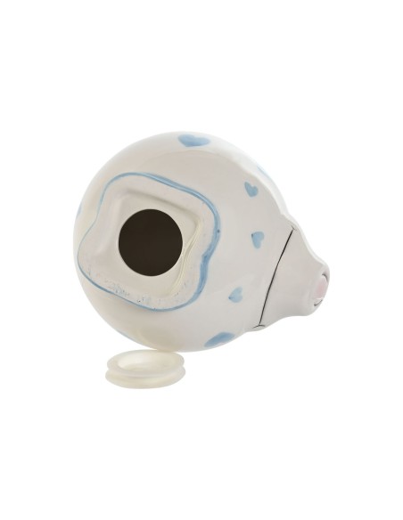 Tirelire Home ESPRIT Dolomite Cochon 15 X 13 X 12 cm (2 Unités)