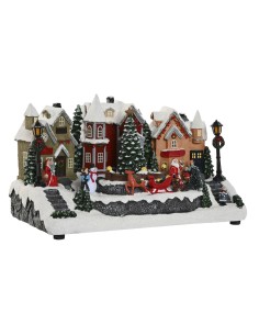 Décorations de Noël Home ESPRIT Multicouleur Musical 32 X 18,5 X 19 cm