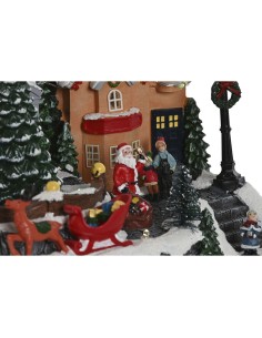 Décorations de Noël Home ESPRIT Multicouleur Musical 32 X 18,5 X 19 cm 2