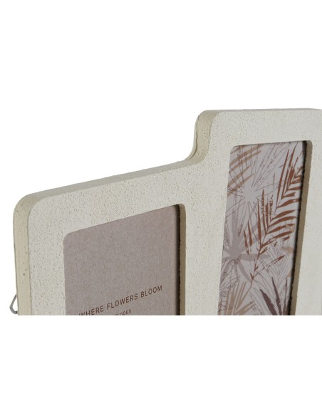 Cadre photo Home ESPRIT Beige Verre Bois MDF Scandinave 50 X 2 X 22 cm