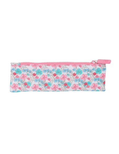 Trousse d'écolier Safta Flores 20 x 6 x 1 cm