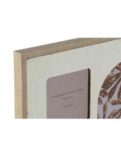 Cadre photo Home ESPRIT Beige Verre Bois MDF Scandinave 34 X 2 X 39 cm 2