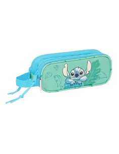 Trousse Fourre-Tout Double Stitch Aloha Turquoise 21 x 8 x 6 cm