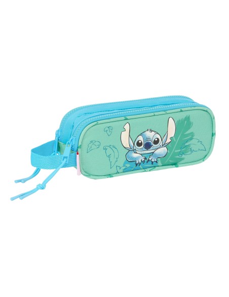 Trousse Fourre-Tout Double Stitch Aloha Turquoise 21 x 8 x 6 cm