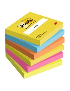 Bloc de Notes Post-it 76 x 76 mm Multicouleur 100 Volets (12 Unités) 2