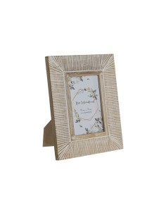 Cadre photo Home ESPRIT Blanc Bois de manguier Moderne 19 x 1 x 24 cm