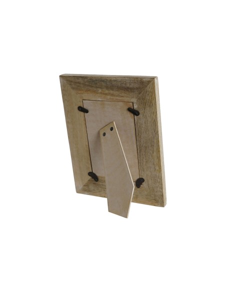 Cadre photo Home ESPRIT Blanc Bois de manguier Moderne 19 x 1 x 24 cm