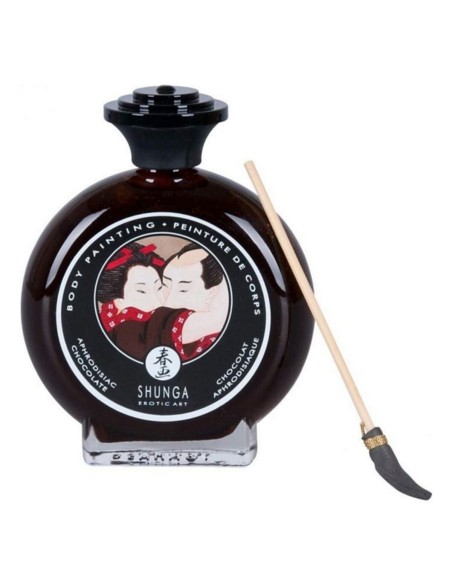 Peinture corporelle Shunga 6500_13482 Chocolat (100 ml) (100 ml)