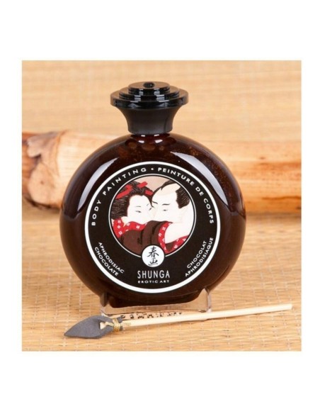 Peinture corporelle Shunga 6500_13482 Chocolat (100 ml) (100 ml)