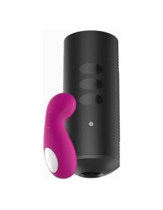 Masturbateur Titan & Cliona Kiiroo Noir/Rose