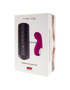 Masturbateur Titan & Cliona Kiiroo Noir/Rose 2