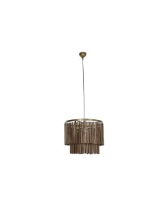 Suspension Home ESPRIT Marron Doré Bois Métal Bois de manguier 50 W 60 x 60 x 48 cm